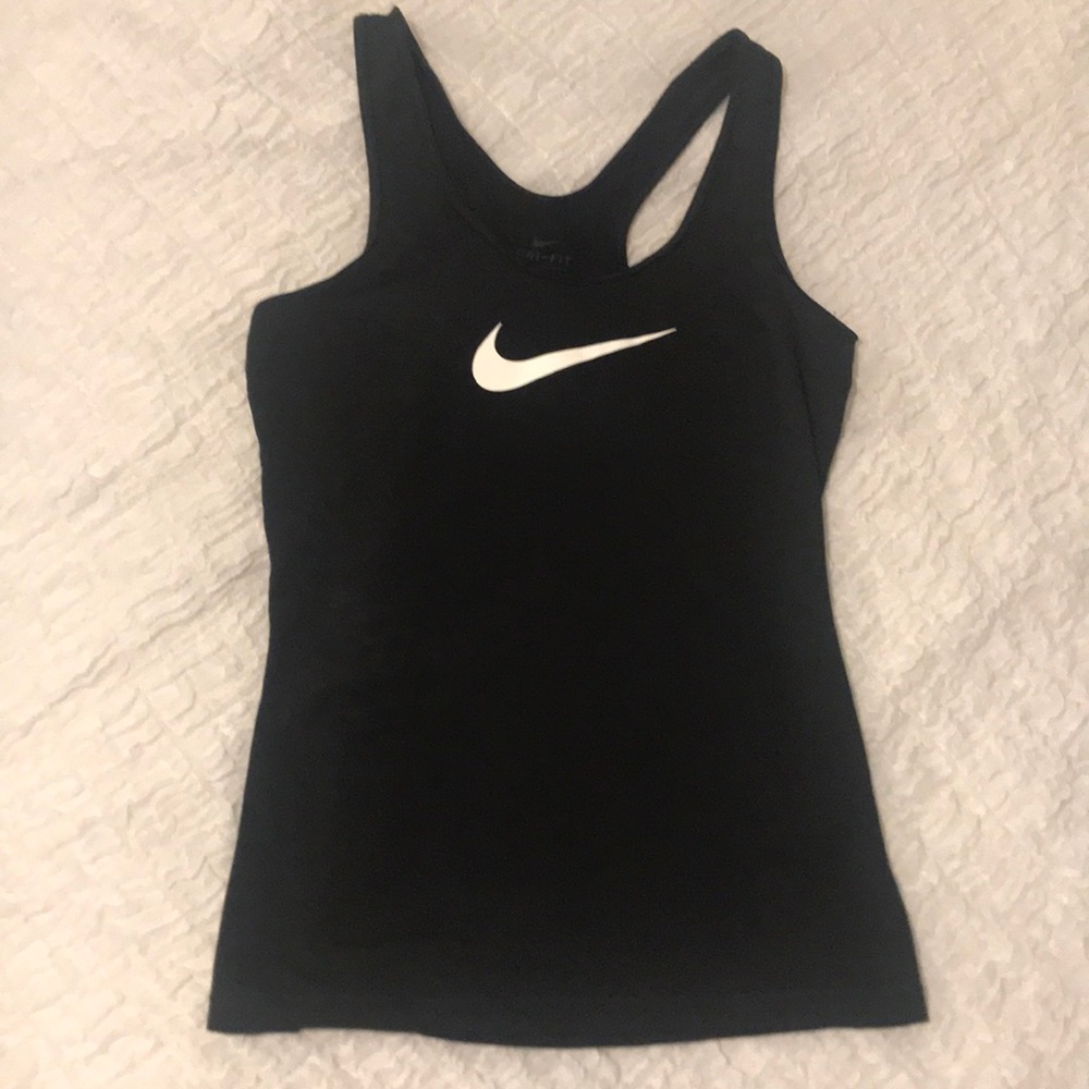 Black nike tank top
